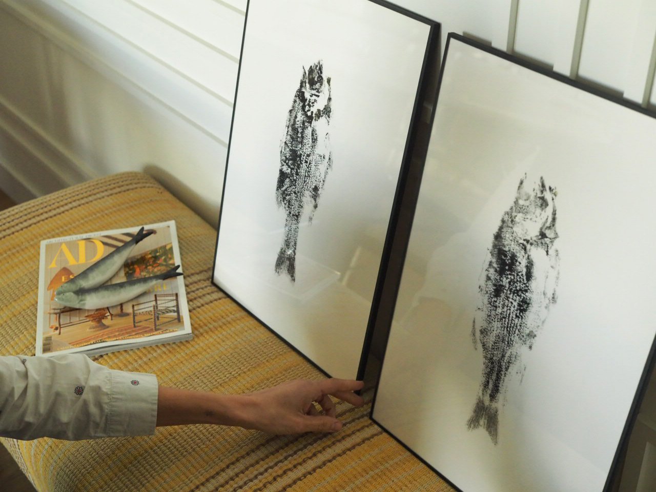 Gyotaku Lubina