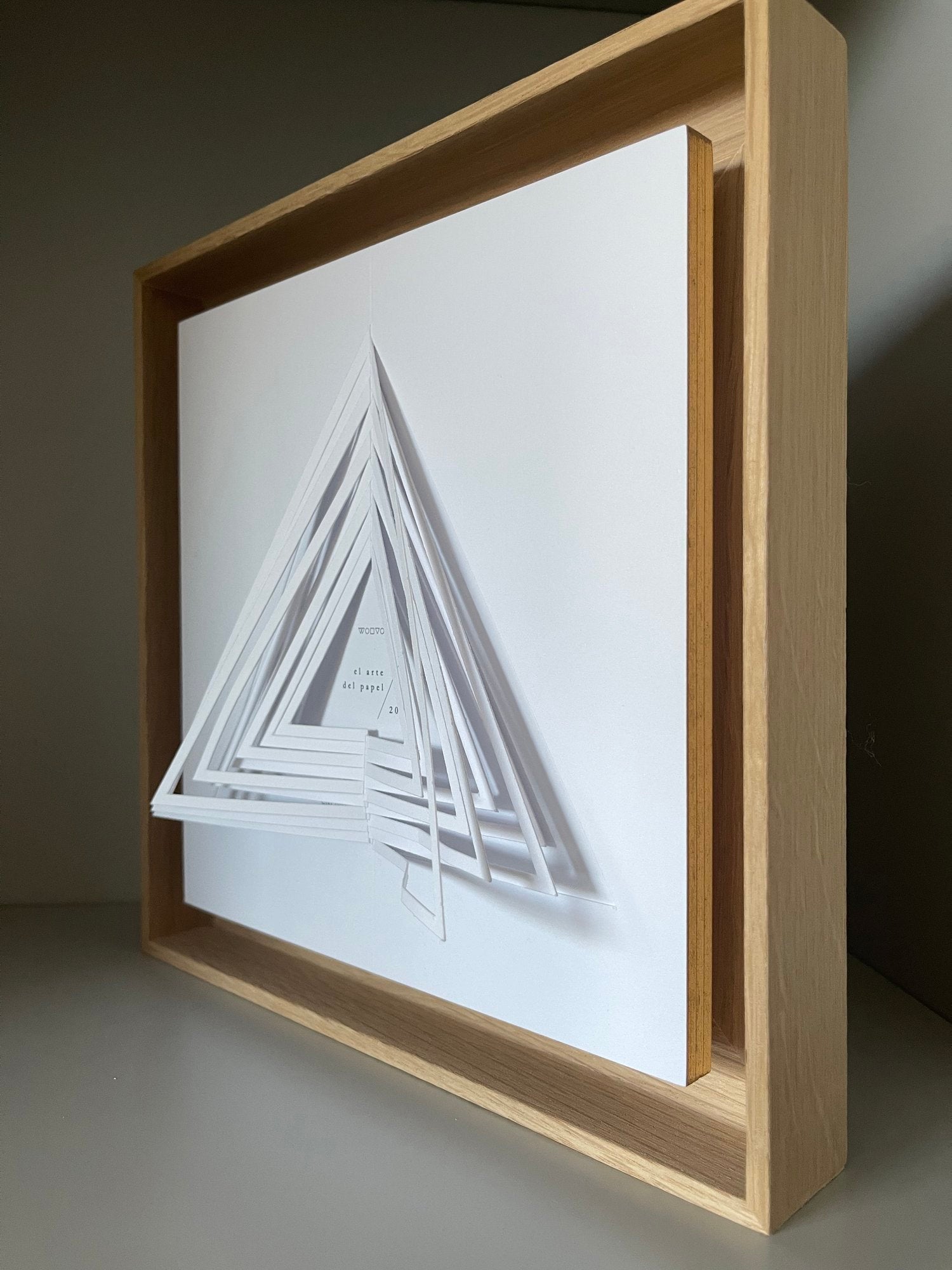 El Arte del Papel "Triángulo"